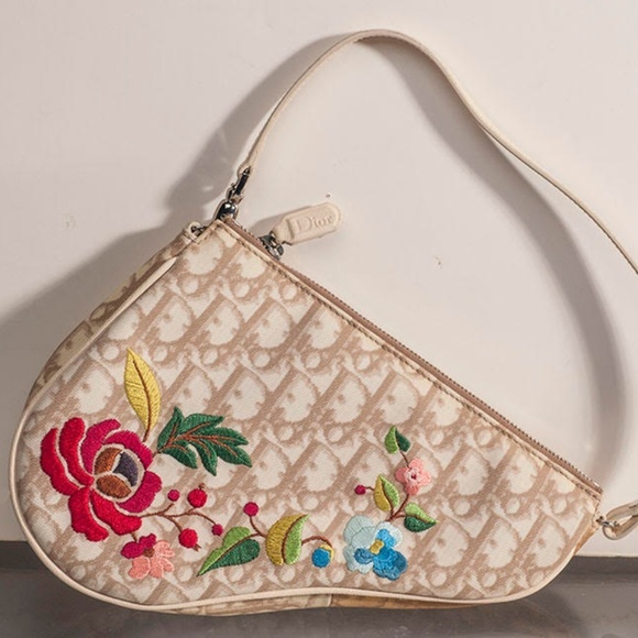 Embroidered Dior Bags